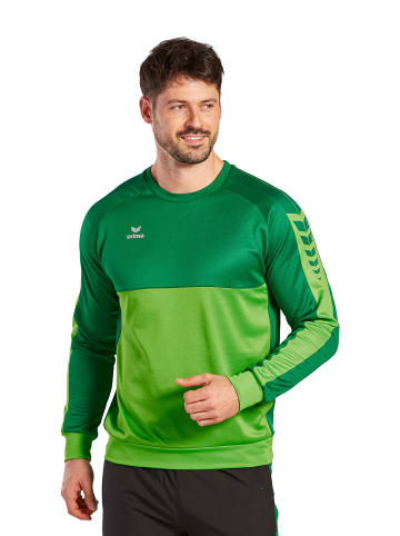 erima Unisex Erwachsene Six Wings Sweatshirt in green/smaragd