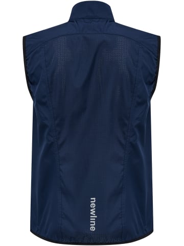 Newline Reißverschluss Vest Reflektierend Logo Men's Core Herren in BLACK IRIS