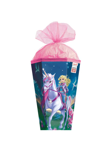 ROTH Motiv-Schultüte Magische Einhornreiterin 85 cm in Bunt