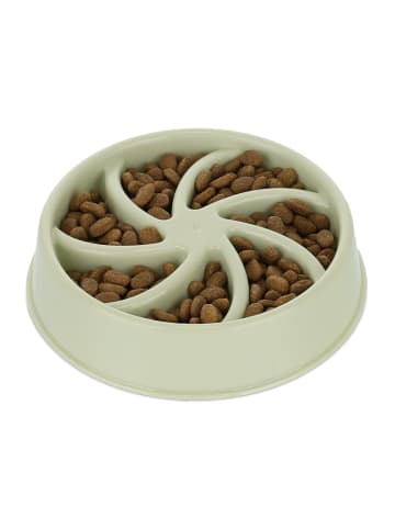 relaxdays 3 x Anti Schling Napf in Grün - 600 ml