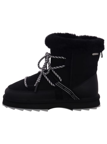 EMU Damenschnürrstiefel warm flach  in  Schwarz