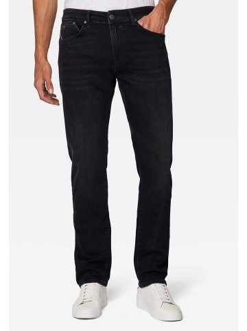 Mavi Jeans Jeans Straight Denim 5-Pocket-Style Stretch in Schwarz