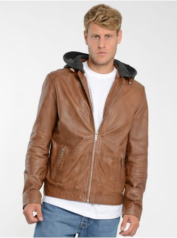 Maze Lederjacke 42020525 in cognac