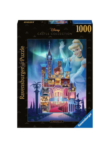 Ravensburger Puzzle 1.000 Teile Disney Castles: Cinderella 14-99 Jahre in bunt