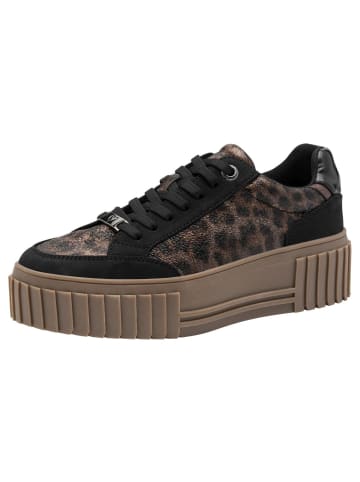 Marco Tozzi Sneaker in BLACK/LEO