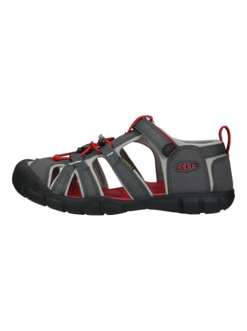 Keen Wanderschuhe in Grau/Rot