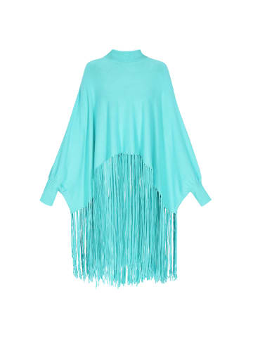 IZIA Women Sweater in turquoise