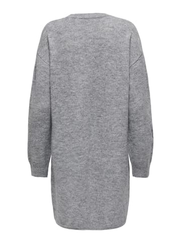 JDY Sweatshirt-Kleid in Dark Grey Melange