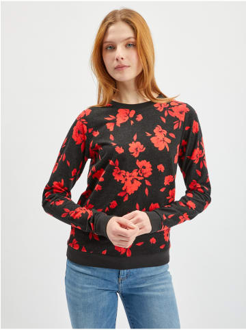 orsay Sweatshirt in Rot-schwarz