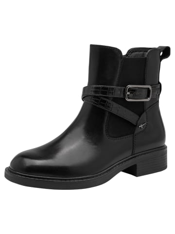 Tamaris WIDE FIT Chelsea Boot in BLACK