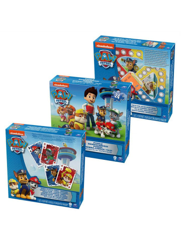 Paw Patrol Spiele Set | 3 in 1 | Paw Patrol | Spinmaster | Familien Spiel