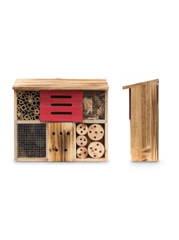 relaxdays Insektenhotel in Natur - (B)33 x (H)29 x (T)13,5 cm