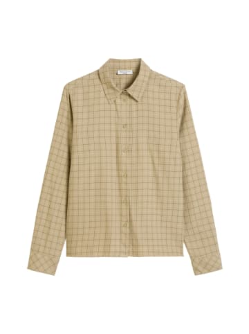Marc O'Polo DENIM Karo-Bluse loose in Light Green