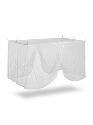 Moskitonetz in Weiß - (B)300 x (H)250 x (T)500 cm