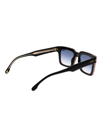 Carrera Unisex Sonnenbrille Rechtwinklig Schwarz