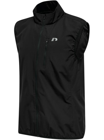 Newline Reißverschluss Waistmantel Reflektierend Logo Men's Core Herren in BLACK