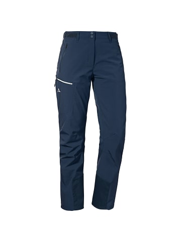 Schöffel W SOFTSHELL PANTSMATREI in Marine