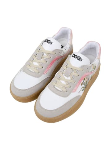 Dogo Monet Sneakers - Botanical Notes in Weiß