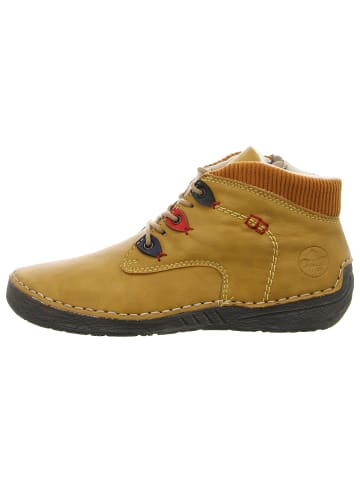rieker Stiefelette in gelb