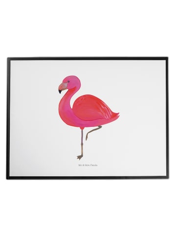 Mr. & Mrs. Panda tischpad Flamingo Classic ohne Spruch in Weiß