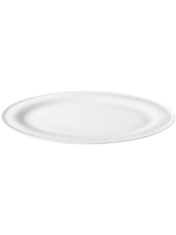 Seltmann Weiden Servierplatte Beat 31,1 x 23,9 cm weiß in weiß