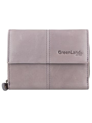 Greenland Nature Nature Soft Geldbörse RFID Leder 13 cm in granit