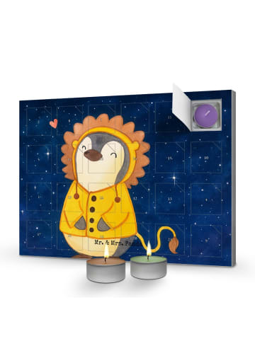 Mr. & Mrs. Panda Duftkerzen Adventskalender Löwe Astrologie Desi... in Weiß