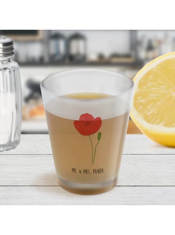 Mr. & Mrs. Panda Stamper Blume Mohnblume ohne Spruch in Transparent
