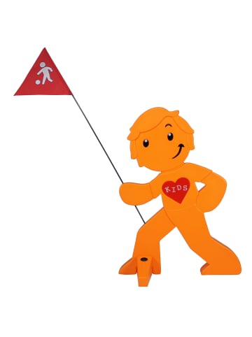 StreetBuddy StreetBuddy Warnfigur für Kindersicherheit in Orange