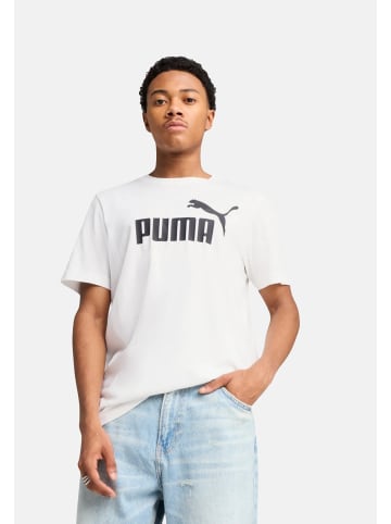 Puma T-Shirt 'ESS No. 1' in weiss