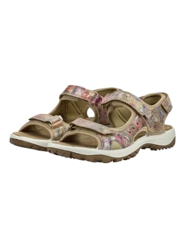Imac Sandalen in Beige/Rosa