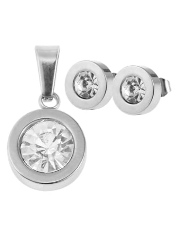 Adeliás Herren Anhänger aus Edelstahl in silber