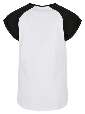 Urban Classics Urban Classics T-Shirts in white/hugered+white/black