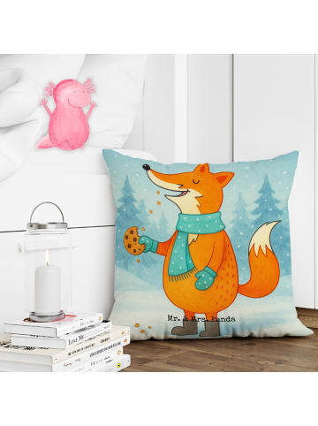 Mr. & Mrs. Panda kuschelkissen 40x40 Fuchs Keksdose Design ohne ... in Weiß