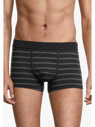 Seidensticker Retro Short / Pant Relax Cotton in Schwarz / Grau