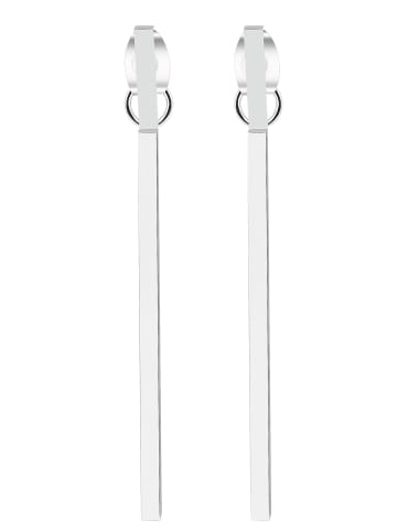 Adeliás Damen Ohrringe – Ohrstecker aus Edelstahl in silber