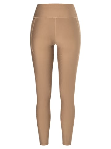 eivy Funktionstights Pocket Rib Tights in Faded Coffee