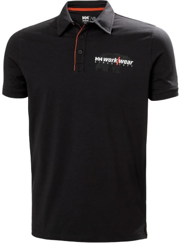 Helly Hansen Polo "Logo Polo Shirt" in Schwarz