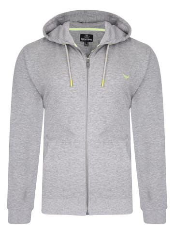 Threadbare Sweatjacke Through Tangerine in Grey