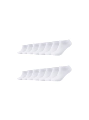 camano Sneakersocken 14er Pack ca-soft in Weiß