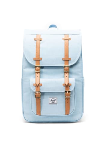 Herschel Little America Mid-Volume - Rucksack 13" 40.5 cm in blue bell crosshatch