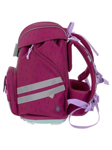 Lässig School Set Flexy Unique - Schulranzen Set 7tlg. (Speckles Berry) in Speckles Berry