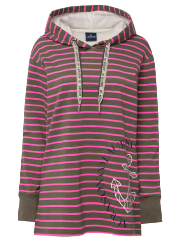 LAURASØN Sweatshirt in lodengrün