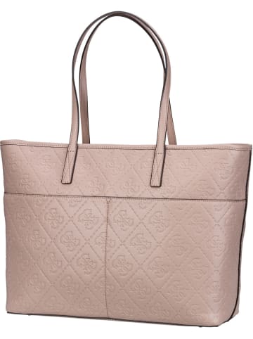 Guess Shopper Power Play Large Tech Tote in Rosewood Logo