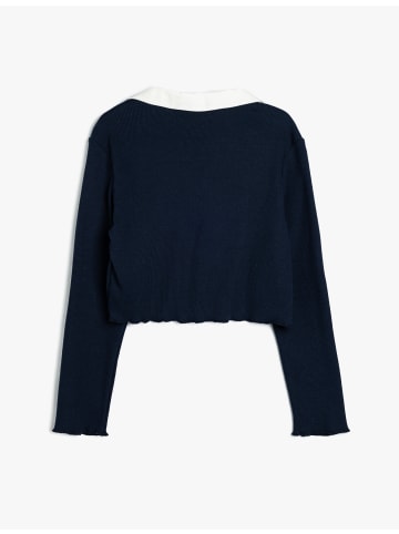 KOTON T-shirt in Marineblau