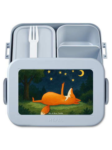 Mr. & Mrs. Panda MEPAL Bentobox Fuchs Sterne Design ohne Spruch in Blau Pastell