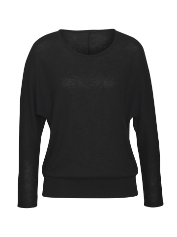 Vivance Langarmshirt in schwarz