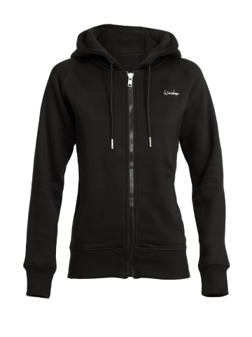 Winshape Kuschelige Hoodie-Jacke J005 in schwarz