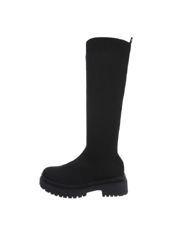 Ital-Design Stiefel in Schwarz