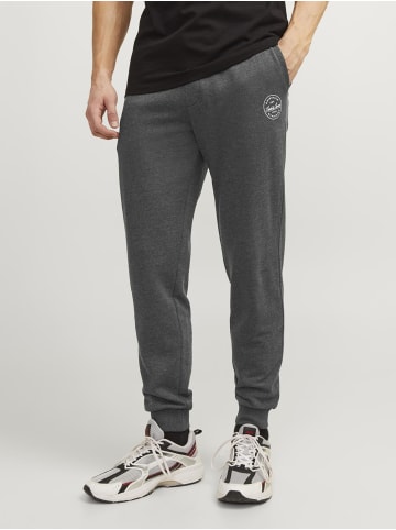 Jack & Jones Jogginghose in Dark Grey Melange